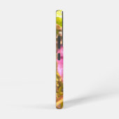 SAMSUNG GALAXY S22 Hoesje PAARSE BLOEMSTIJL (Rechterkant)