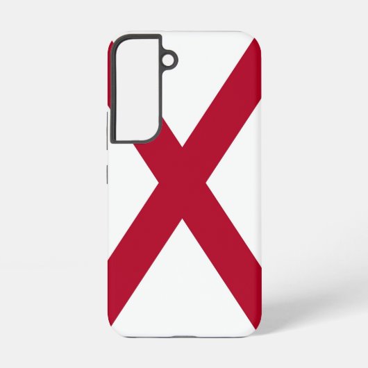 Samsung Galaxy S22 Hoesje Vlag van Alabama, VS (Achterkant)