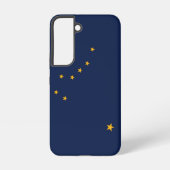 Samsung Galaxy S22 Hoesje Vlag van Alaska, VS (Achterkant)
