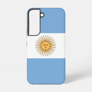 Samsung Galaxy S22 Hoesje Vlag van Argentinië