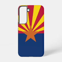 Samsung Galaxy S22 Hoesje Vlag van Arizona, Vereni