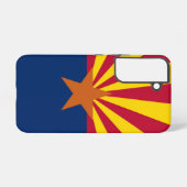 Samsung Galaxy S22 Hoesje Vlag van Arizona, Vereni (Achterkant horizontaal)
