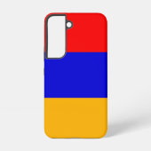 Samsung Galaxy S22 Hoesje Vlag van Armenië (Achterkant)