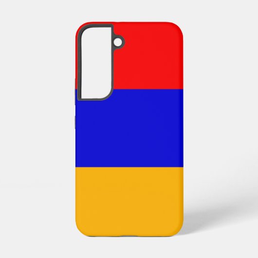 Samsung Galaxy S22 Hoesje Vlag van Armenië (Achterkant)