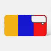 Samsung Galaxy S22 Hoesje Vlag van Armenië (Achterkant horizontaal)