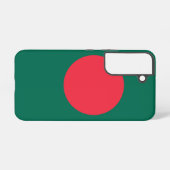 Samsung Galaxy S22 Hoesje Vlag van Bangladesh (Achterkant horizontaal)