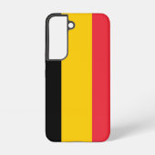 Samsung Galaxy S22 Hoesje Vlag van België (Achterkant)