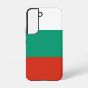 Samsung Galaxy S22 Hoesje Vlag van Bulgarije