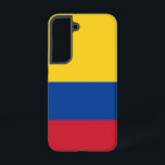 Samsung Galaxy S22 Hoesje Vlag van Colombia<br><div class="desc">Transformeer je Samsung Galaxy S22 met onze exclusieve telefoonhoes met de vlag van Colombia! Deze telefoonhoes is vervaardigd met nauwgezette aandacht voor detail en toont met trots het levendige ontwerp van de Colombiaanse vlag. De vlag bestaat uit drie horizontale strepen - geel, blauw en rood - waarbij de gele streep...</div>