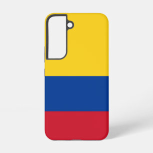 Samsung Galaxy S22 Hoesje Vlag van Colombia