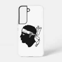 Samsung Galaxy S22 Hoesje Vlag van Corsica