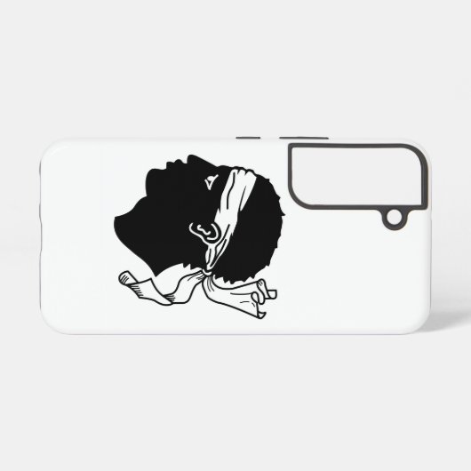 Samsung Galaxy S22 Hoesje Vlag van Corsica (Achterkant horizontaal)