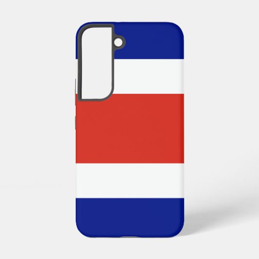 Samsung Galaxy S22 Hoesje Vlag van Costa Rica (Achterkant)