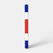 Samsung Galaxy S22 Hoesje Vlag van Costa Rica (Linkerkant)