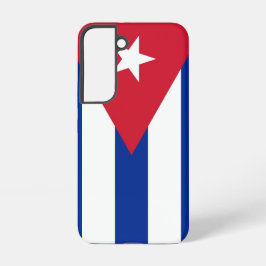 Samsung Galaxy S22 Hoesje Vlag van Cuba