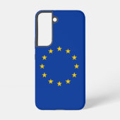 Samsung Galaxy S22 Hoesje Vlag van de EU (Achterkant)