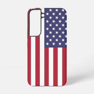 Samsung Galaxy S22 Hoesje Vlag van de Verenigde St