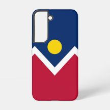 Samsung Galaxy S22 Hoesje Vlag van Denver City