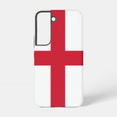 Samsung Galaxy S22 Hoesje Vlag van Engeland (Achterkant)