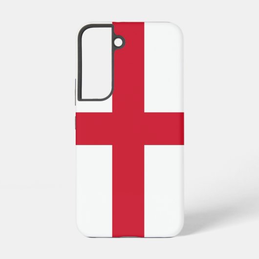 Samsung Galaxy S22 Hoesje Vlag van Engeland (Achterkant)