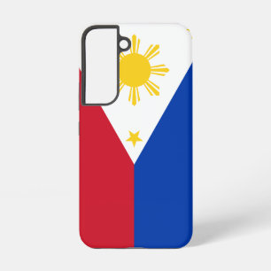 Samsung Galaxy S22 Hoesje Vlag van Filipijnen
