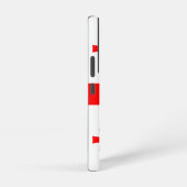 Samsung Galaxy S22 Hoesje Vlag van Georgië (Rechterkant)