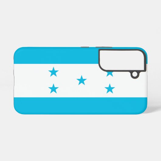 Samsung Galaxy S22 Hoesje Vlag van Honduras (Achterkant horizontaal)