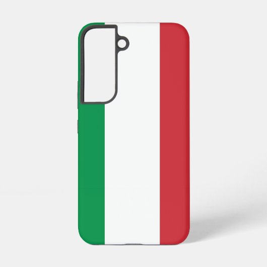 Samsung Galaxy S22 Hoesje Vlag van Italië (Achterkant)