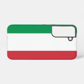 Samsung Galaxy S22 Hoesje Vlag van Italië (Achterkant horizontaal)