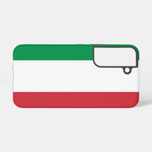 Samsung Galaxy S22 Hoesje Vlag van Italië (Achterkant horizontaal)