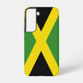 Samsung Galaxy S22 Hoesje Vlag van Jamaica (Achterkant)