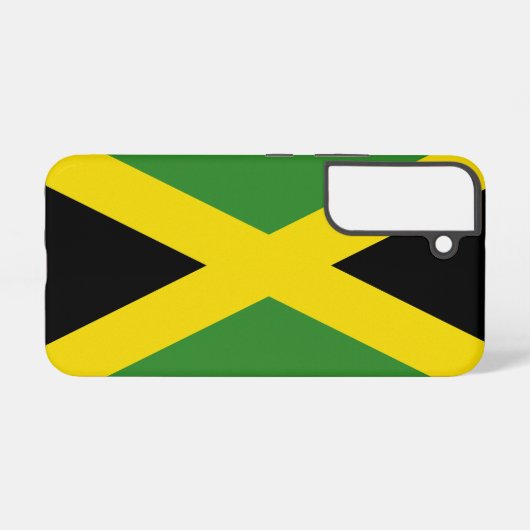 Samsung Galaxy S22 Hoesje Vlag van Jamaica (Achterkant horizontaal)