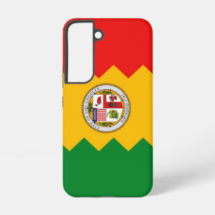 Samsung Galaxy S22 Hoesje Vlag van Los Angeles