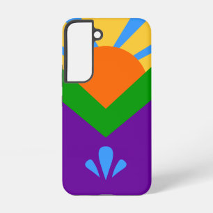 Samsung Galaxy S22 Hoesje Vlag van Manitou Springs