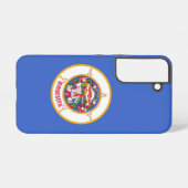 Samsung Galaxy S22 Hoesje Vlag van Minnesota (Achterkant horizontaal)