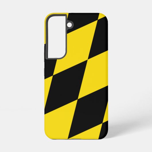 Samsung Galaxy S22 Hoesje Vlag van München (Achterkant)