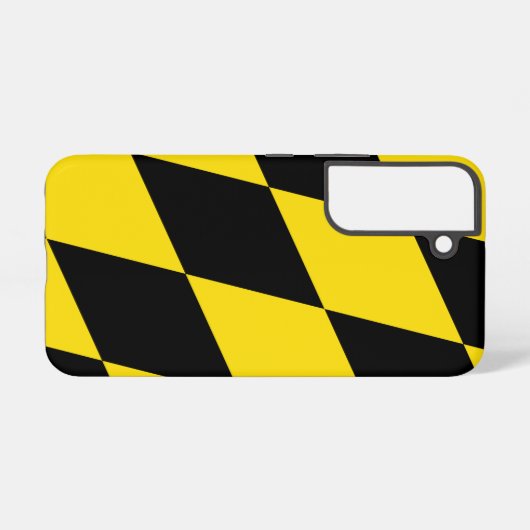 Samsung Galaxy S22 Hoesje Vlag van München (Achterkant horizontaal)