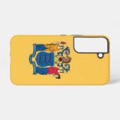 Samsung Galaxy S22 Hoesje Vlag van New Jersey (Achterkant horizontaal)