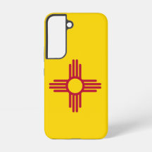 Samsung Galaxy S22 Hoesje Vlag van New Mexico