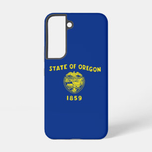 Samsung Galaxy S22 Hoesje Vlag van Oregon