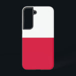 Samsung Galaxy S22 Hoesje Vlag van Polen<br><div class="desc">Maak van uw Samsung Galaxy S22 een viering van het Poolse erfgoed met onze exclusieve cover met de vlag van Polen! Deze telefoonhoes is met precisie en trots vervaardigd en toont de iconische kleuren en het symbool van de Poolse vlag, die de rijke geschiedenis en culturele identiteit van het land...</div>