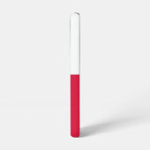 Samsung Galaxy S22 Hoesje Vlag van Polen (Linkerkant)