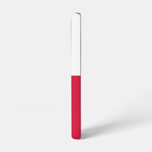 Samsung Galaxy S22 Hoesje Vlag van Polen (Linkerkant)