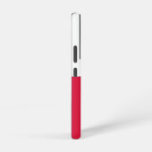 Samsung Galaxy S22 Hoesje Vlag van Polen (Rechterkant)