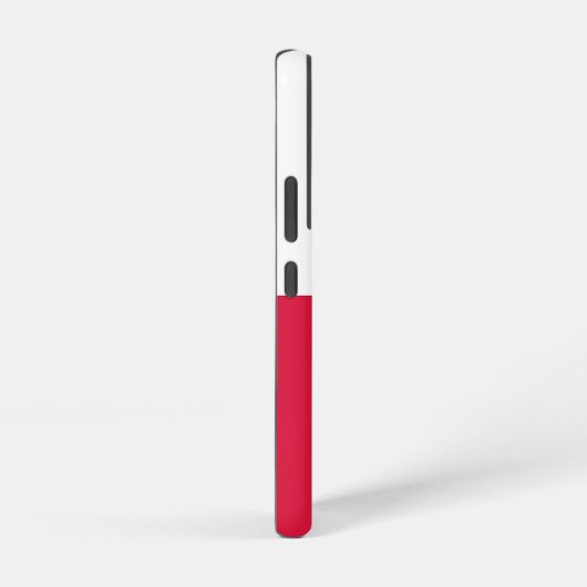 Samsung Galaxy S22 Hoesje Vlag van Polen (Rechterkant)