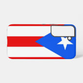 Samsung Galaxy S22 Hoesje Vlag van Puerto Rico (Achterkant horizontaal)