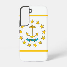 Samsung Galaxy S22 Hoesje Vlag van Rhode Island
