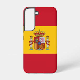 Samsung Galaxy S22 Hoesje Vlag van Spanje