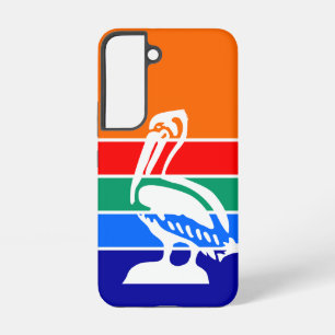 Samsung Galaxy S22 Hoesje Vlag van St. Petersburg