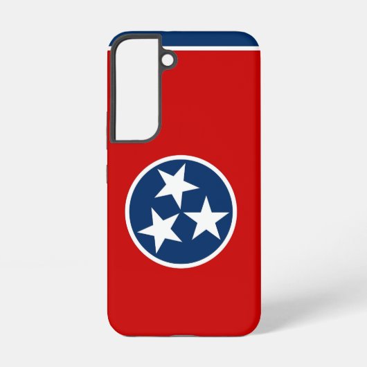 Samsung Galaxy S22 Hoesje Vlag van Tennessee (Achterkant)
